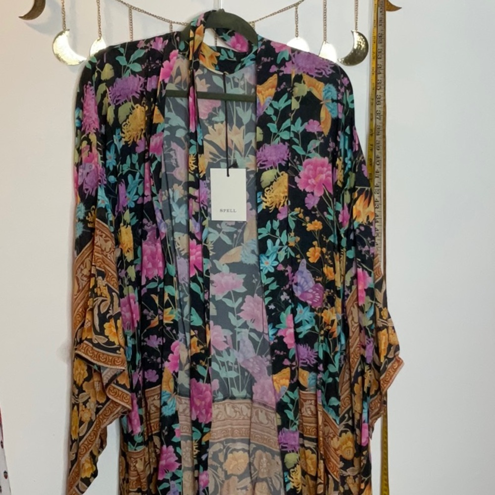 🌸Spell🌸Butterfly Short  Kimono M/L - Picture 6 of 11